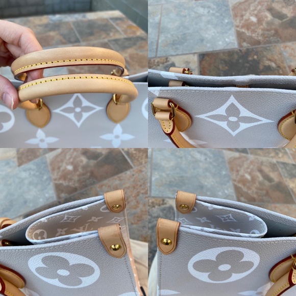 SOLD Louis Vuitton By The Pool Onthego GM Giant Monogram Tote - Picture 6 of 16